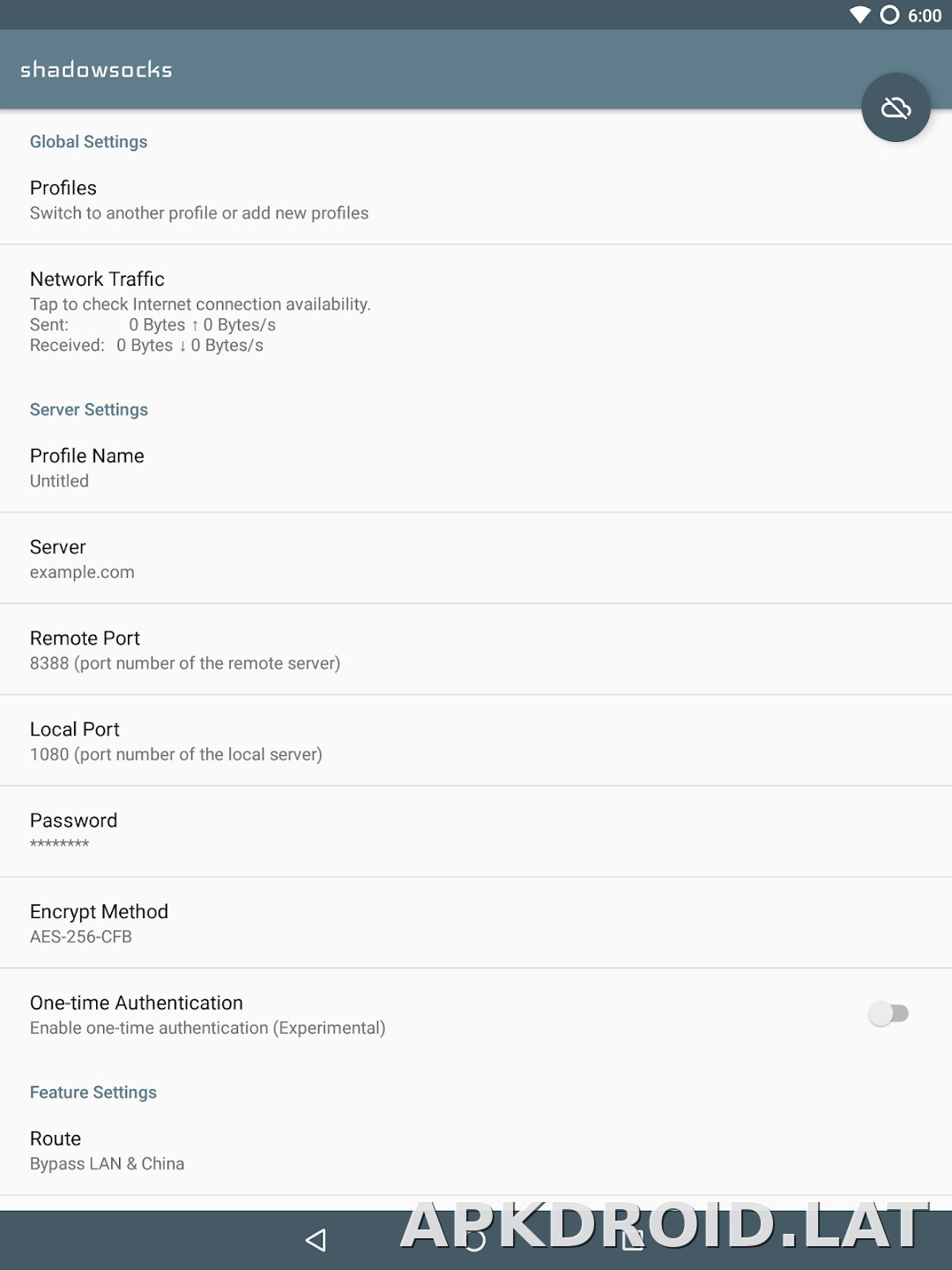 Shadowsocks скриншот 5