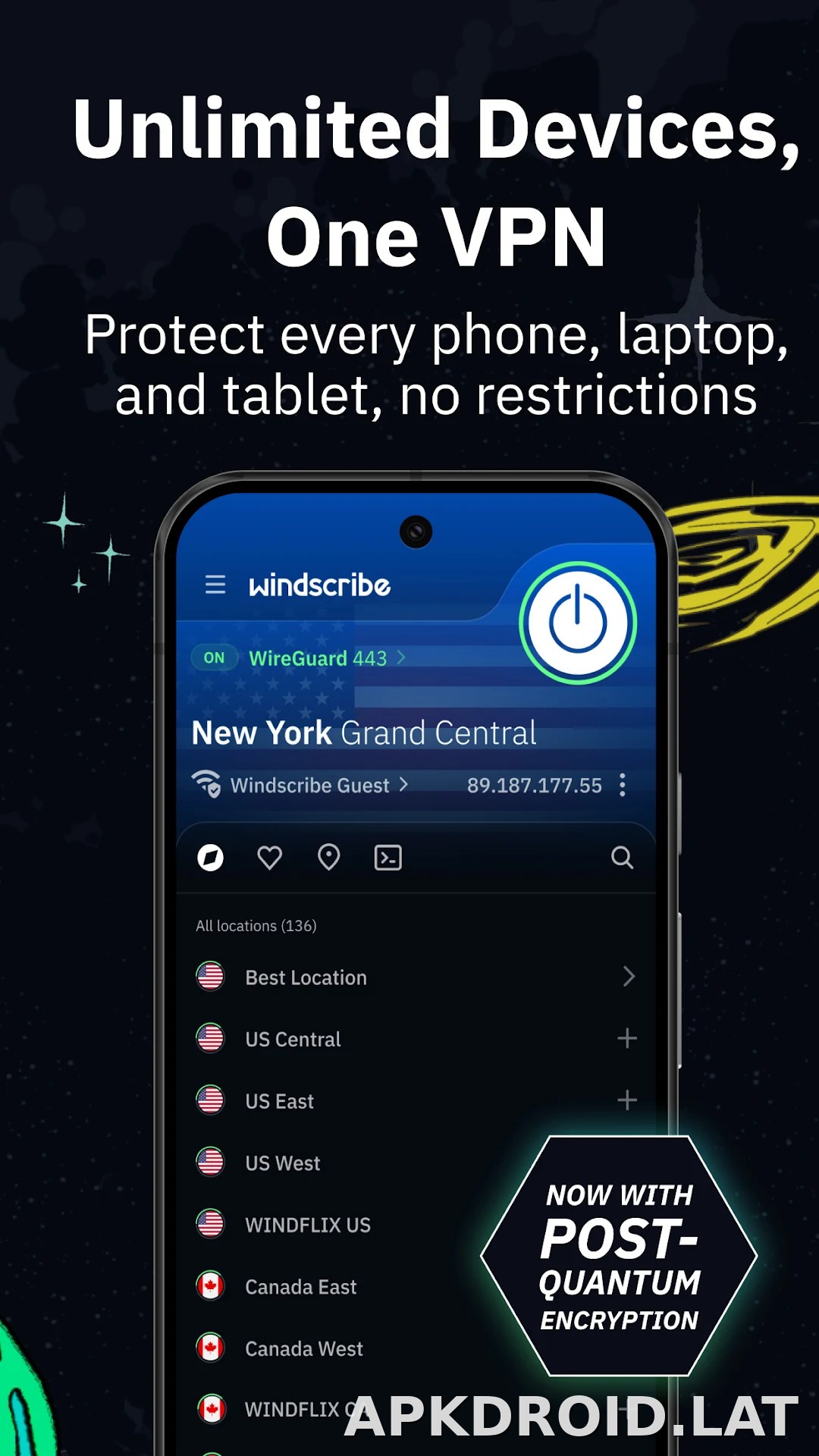 Windscribe скриншот 4